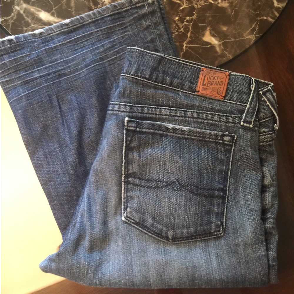 Lucky jeans Sz 6 & 33.5” inseam